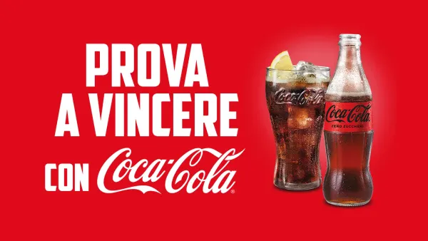 COCA COLA: Vinci t-shirt, felpe e card The Fork