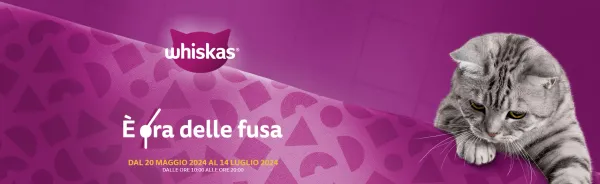 È Ora delle Fusa con Whiskas: Vinci Subito con il Concorso Instant Win!